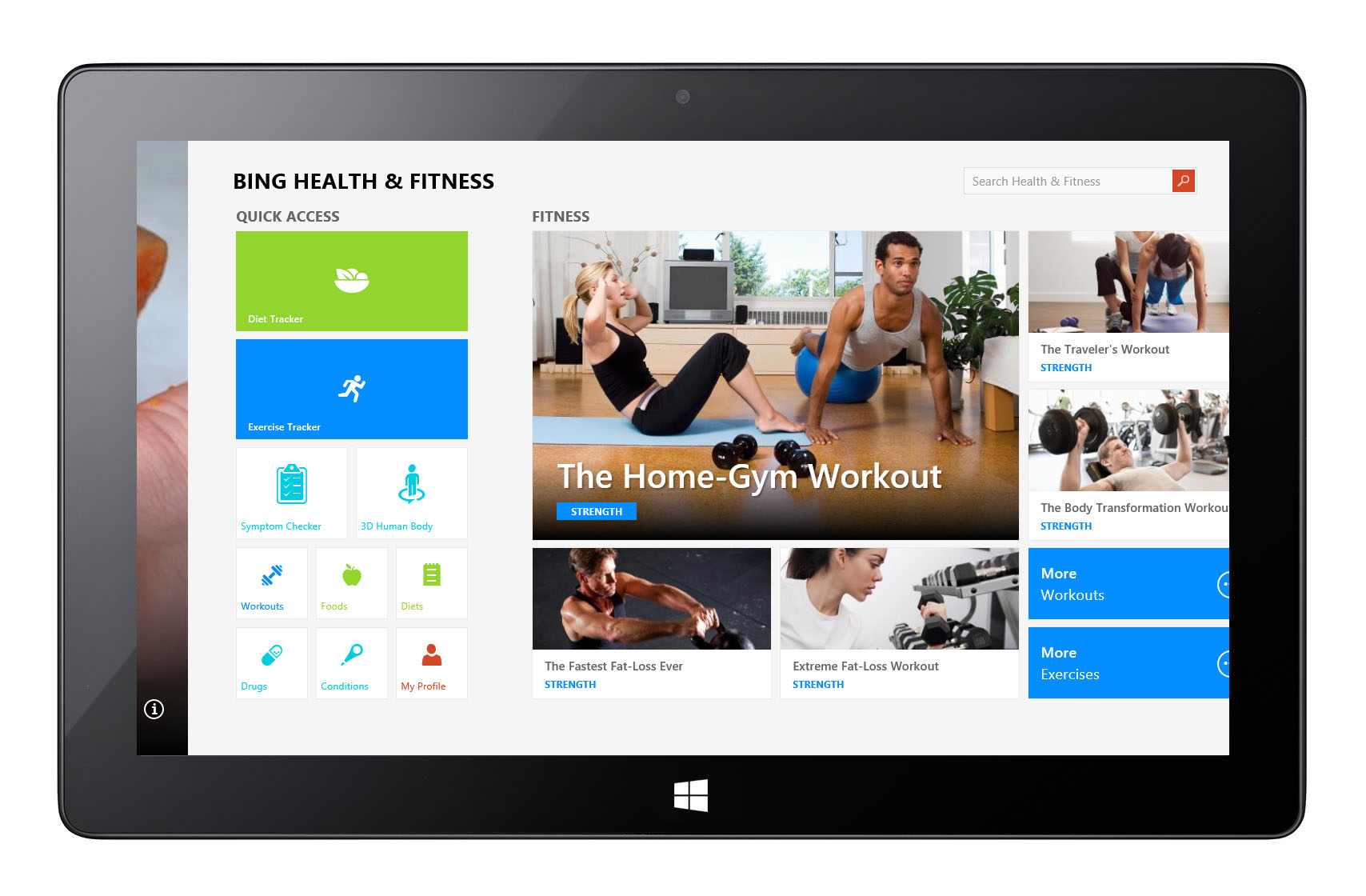 Health & Fitness for Windows 8