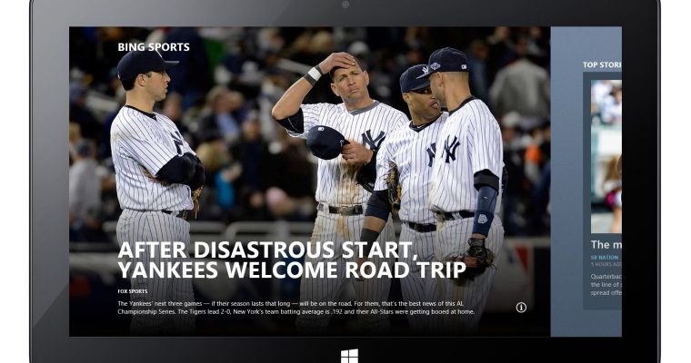 MSN/Bing Sports for Windows 8